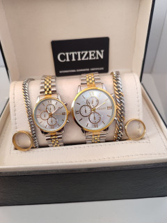 ساعت سیتیزن citizen زنانه و مردانه دستبند حلقه گارانتی